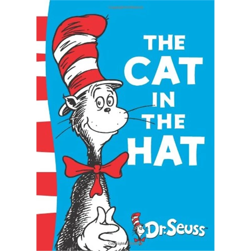 THE CAT IN THE HAT By Dr Seuss Cchildren Books Baby Learning Usa English Story Book for Kids Educational Toys