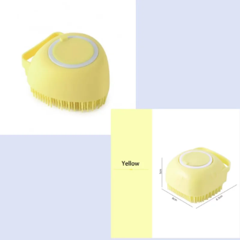 Multifunctional Bath Massage Brush for Dogs And Cats Soft Safety Silicone Puppy Grooming Tool Big Dog Cat Pet Accessories - Image 14