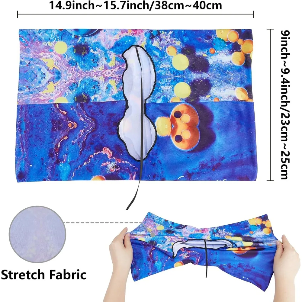 Hummingbird Stretchable Book Cover Flower Washable Reusable Large Nylon Book Protector Elastic Notebook Wraps Suitable - Image 2