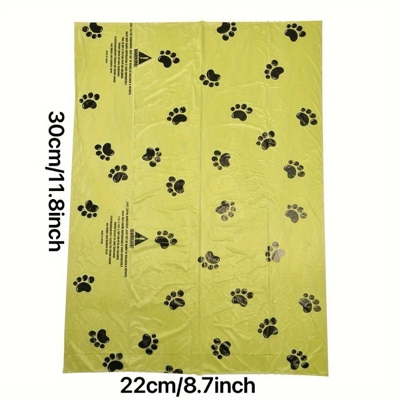 Biodegradable Pet Waste Bags - Extra Thick Poop Bags for Dogs & Cats, Portable Roll with Dispenser, Eco-Friendly & Lea - Image 6