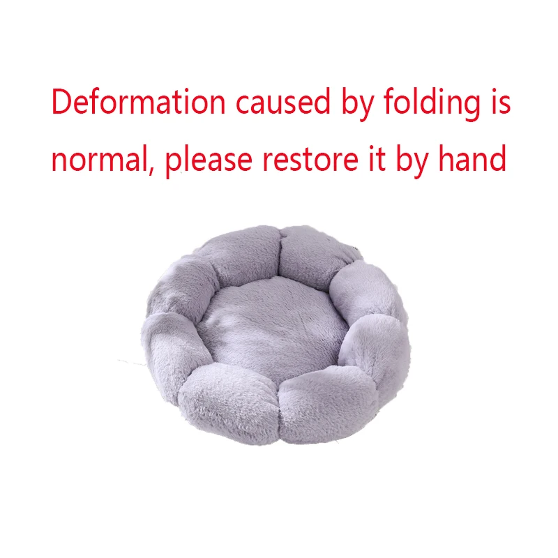 Flower Soft Cat Bed Sleeping Cat Mat Winter Warm Dog Bed for Small Dog Cushion Breathable Cat Cushion Thicken Dog House Pet Bed - Image 6