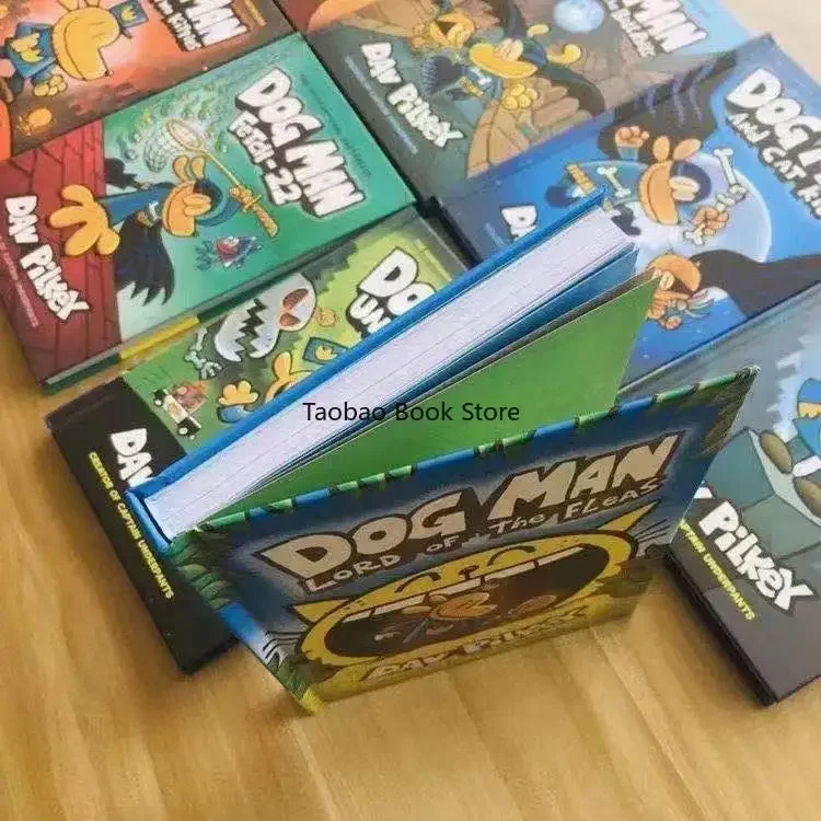 15Books Dog Man Detective Dog's Adventures Volumes 1-15 Hardcover New Edition Set Picture Book Comic Click-to-Read Version - Image 3