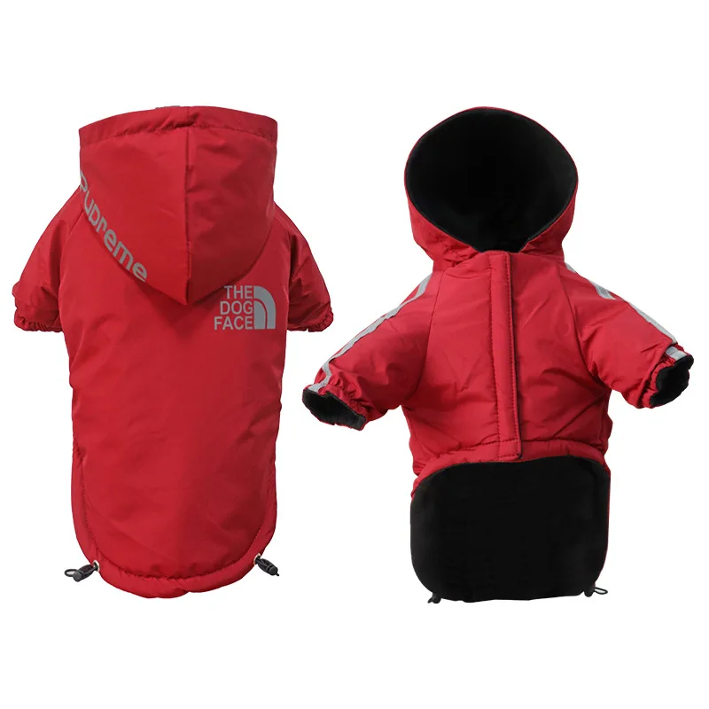 Waterproof Dogs Clothes Reflective Pet Coat For Small Medium Dogs Winter Warm Fleece Dog Jackets Puppy Raincoat Chihuahua Outfit - Image 8