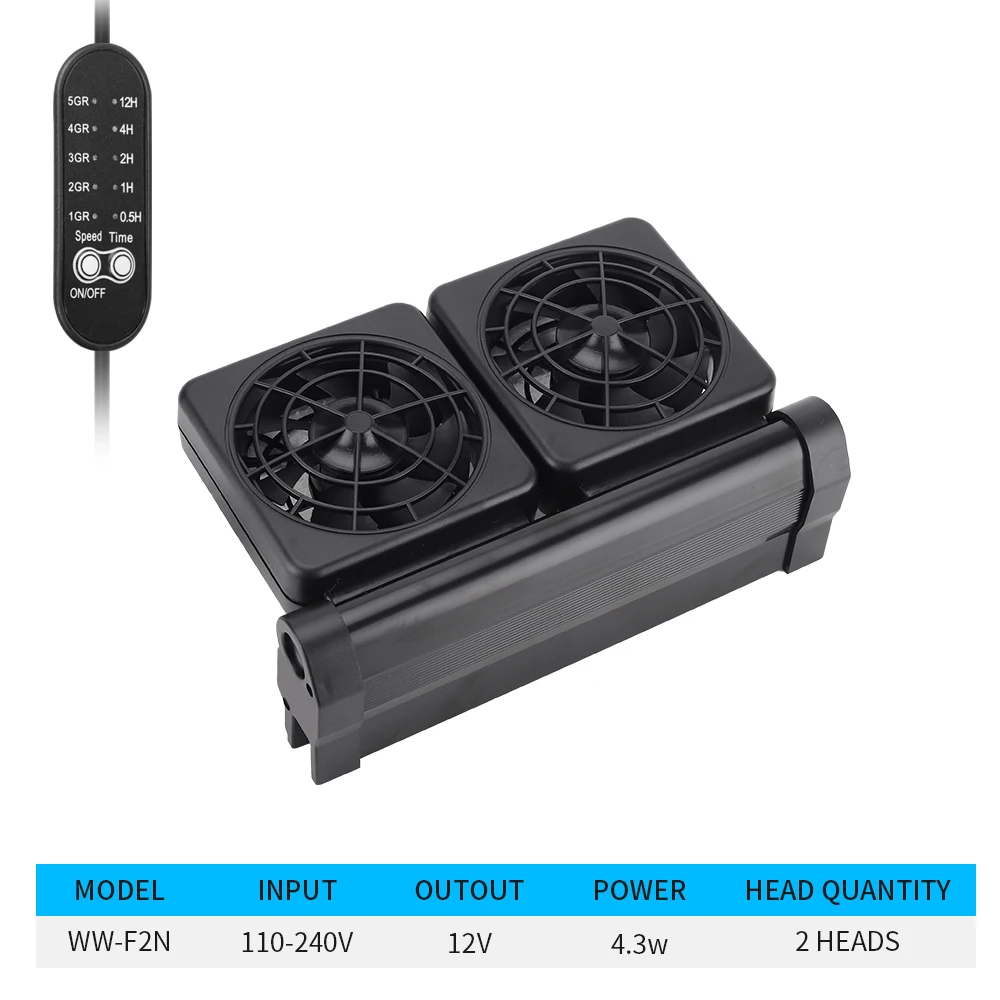Adjustable Cooling Fan Fish Tank Heat Dissipation Cooling Fan Aquarium Farming Grass Tank Shrimp Tank - Image 7