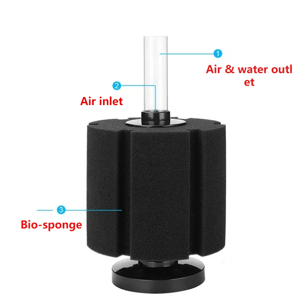 Aquarium Filter Sponge For Fish Tank Air Pump Skimmer Biochemical Sponge Filter Aquarium Bio Filter Filtro Aquario Acessorio - Image 2