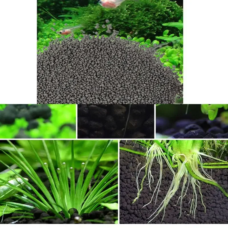 Black Sand Auarium Substrate 100g Fish Tank Bottom Sand for Succulents Pavement Vase Fillers Potted Plants Flower Arrangement - Image 2