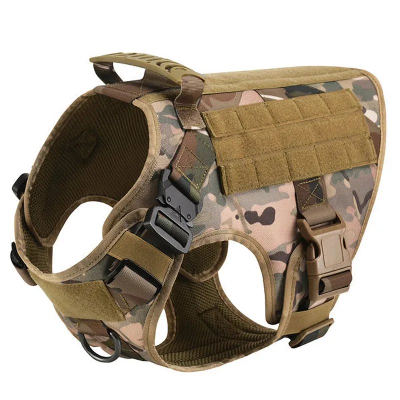 Large Dog Harness And Leash Set Pet German Shepherd Malinois Training Walking Vest Dog Harness And Collar For Medium Large Dogs - Image 7