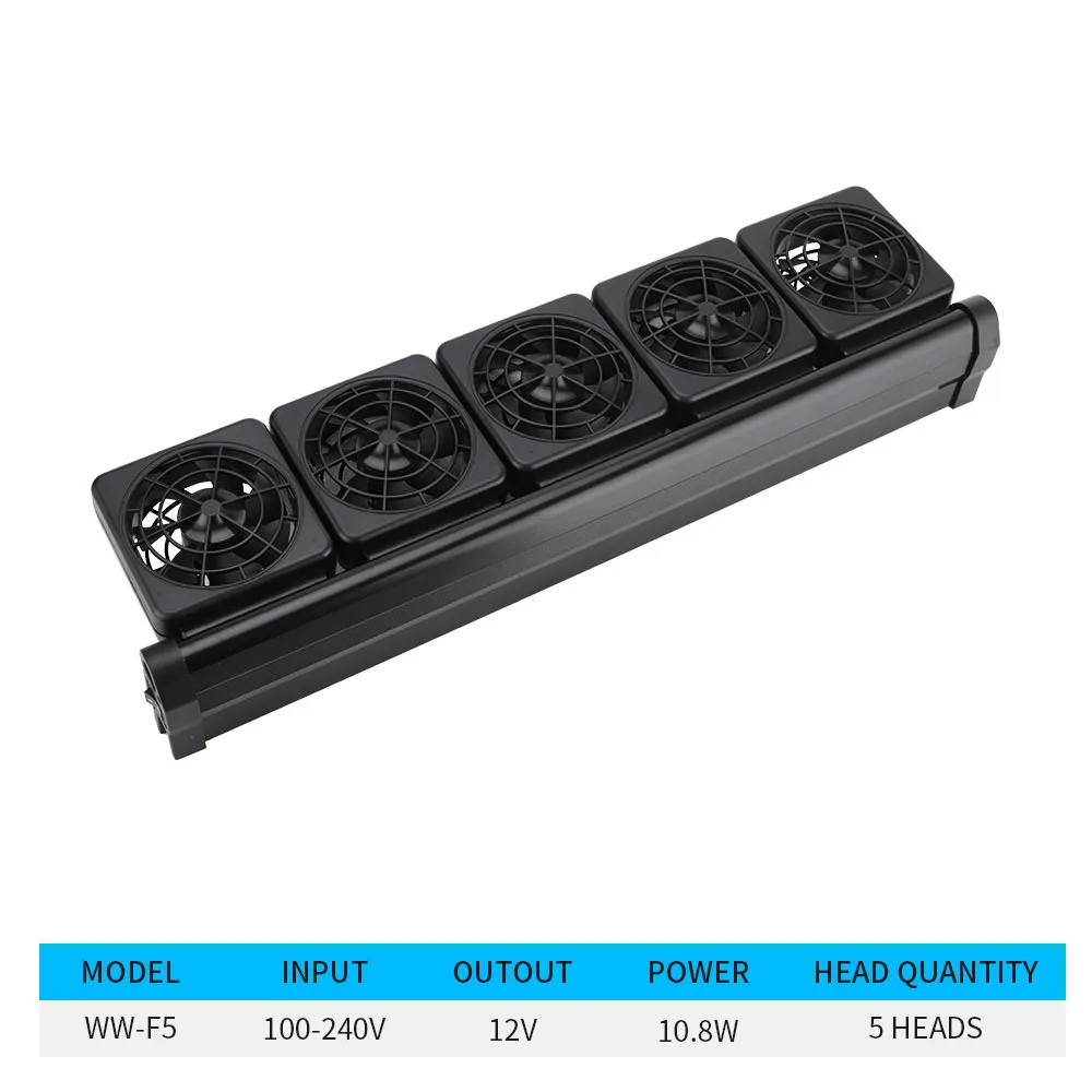 Adjustable Cooling Fan Fish Tank Heat Dissipation Cooling Fan Aquarium Farming Grass Tank Shrimp Tank - Image 12