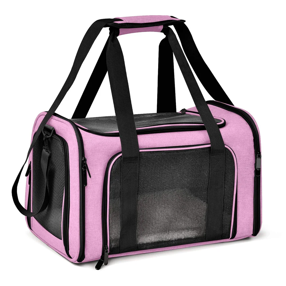 Dog Carrier Bag Soft Side Backpack Cat Pet Carriers Dog Travel Bags Airline Approved Transport For Small Dogs Cats Outgoing - Image 7