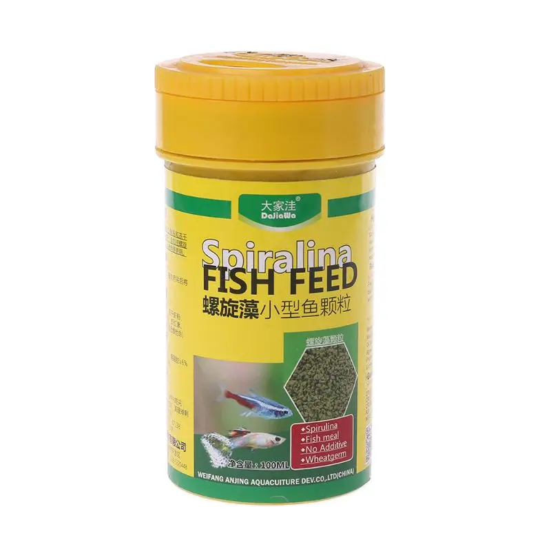 Spirulina Food Tropical Fish Nutrition For Aquarium Fish Tank Color Enhanced Food D0AC - Image 7