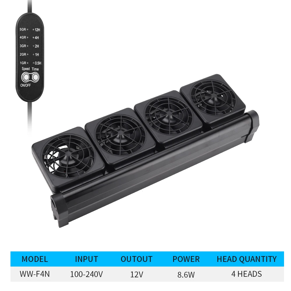Adjustable Cooling Fan Fish Tank Heat Dissipation Cooling Fan Aquarium Farming Grass Tank Shrimp Tank - Image 9