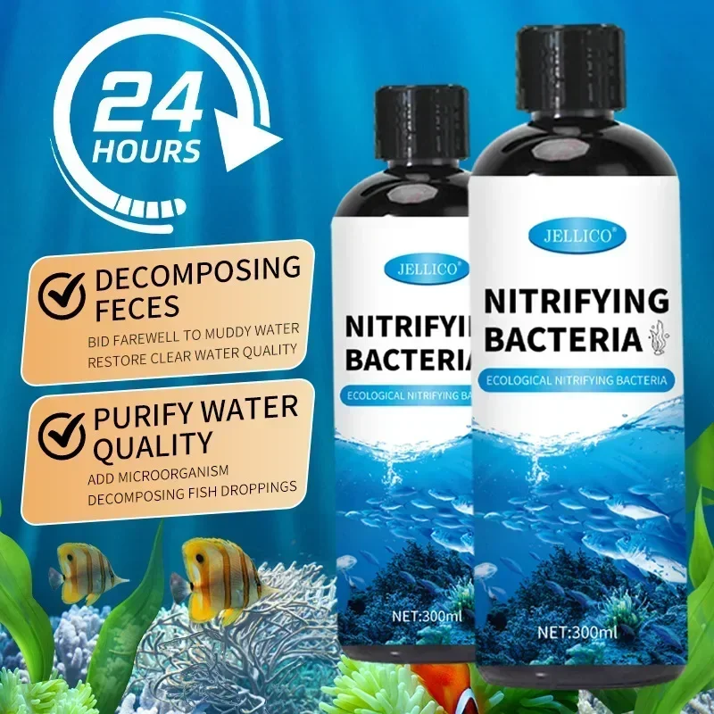 Nitrifying Bacteria Liquid Fish Tank Water Purifier Aquarium Fish Farming Medicine Supplies Fishbowl Water Treatment Products - Image 2