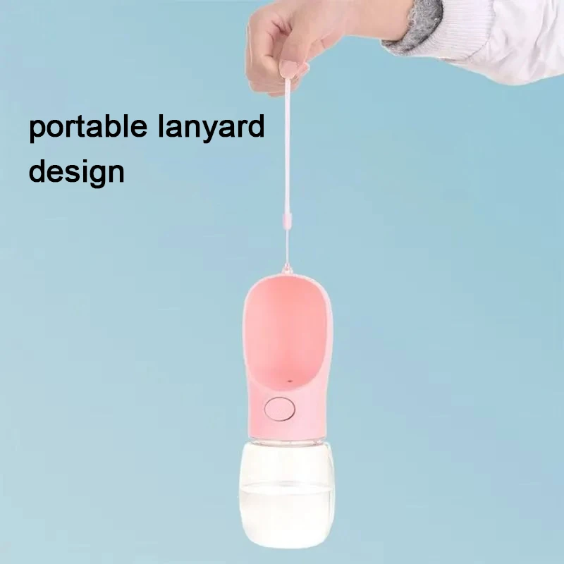 Pets Water Bottle Portable Food Grade Material Dog Cat Travel Pet Water Cup Bottle With Food Dispenser Puppy Water Bottle - Image 6