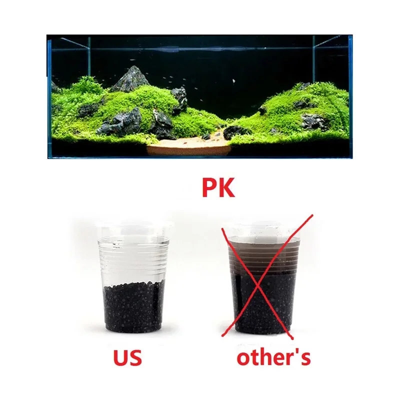 Black Sand Auarium Substrate 100g Fish Tank Bottom Sand for Succulents Pavement Vase Fillers Potted Plants Flower Arrangement - Image 4