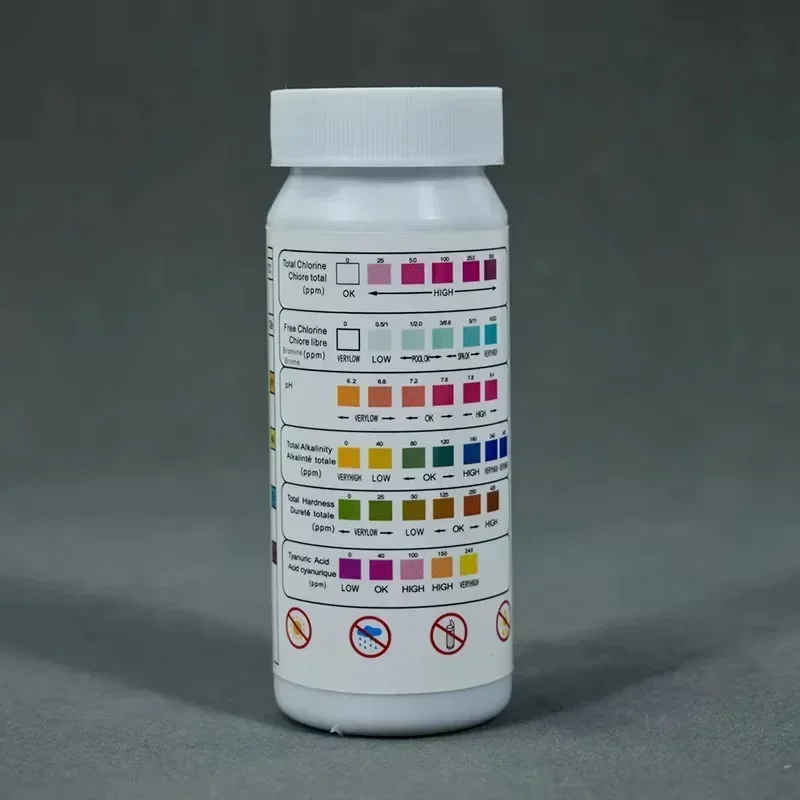 Aquarium Test Strip Freshwater Swimming Pool Aquarium Water pH Test Strips Water Quality Fish Tank Test Strip PH Quality Kit - Image 9
