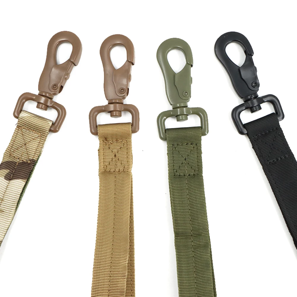 Tactical cat Leash Adjustable Quick Release Elastic Leads Rope With 2 Control Handle Military Heavy Duty Dog Leashes For Dogs - Image 4