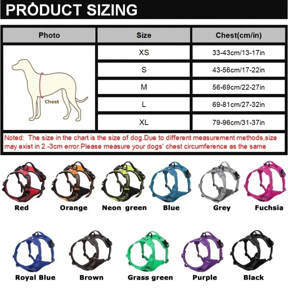 Pet Dog Harness Reflective Adjustable Breathable Vest Chest Strap for Small Medium Large Dogs Cat Puppy Collar Dog Accessoires - Image 6