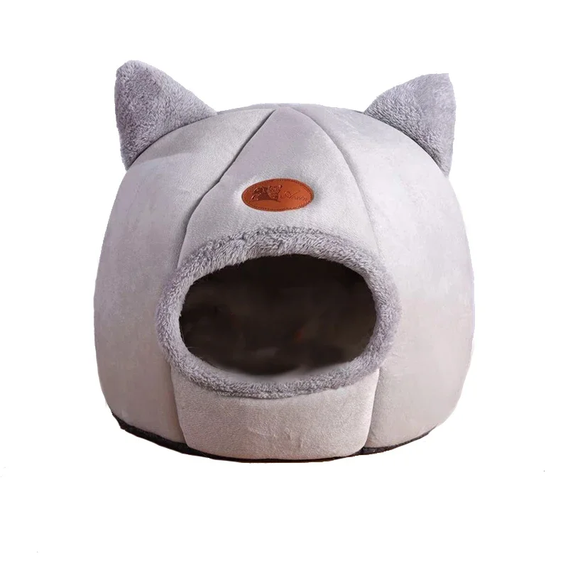 New Deep Sleep Comfort In Winter Cat Bed Iittle Mat Basket Small Dog House Products Pets Tent Cozy Cave Nest Indoor Cama Gato - Image 6