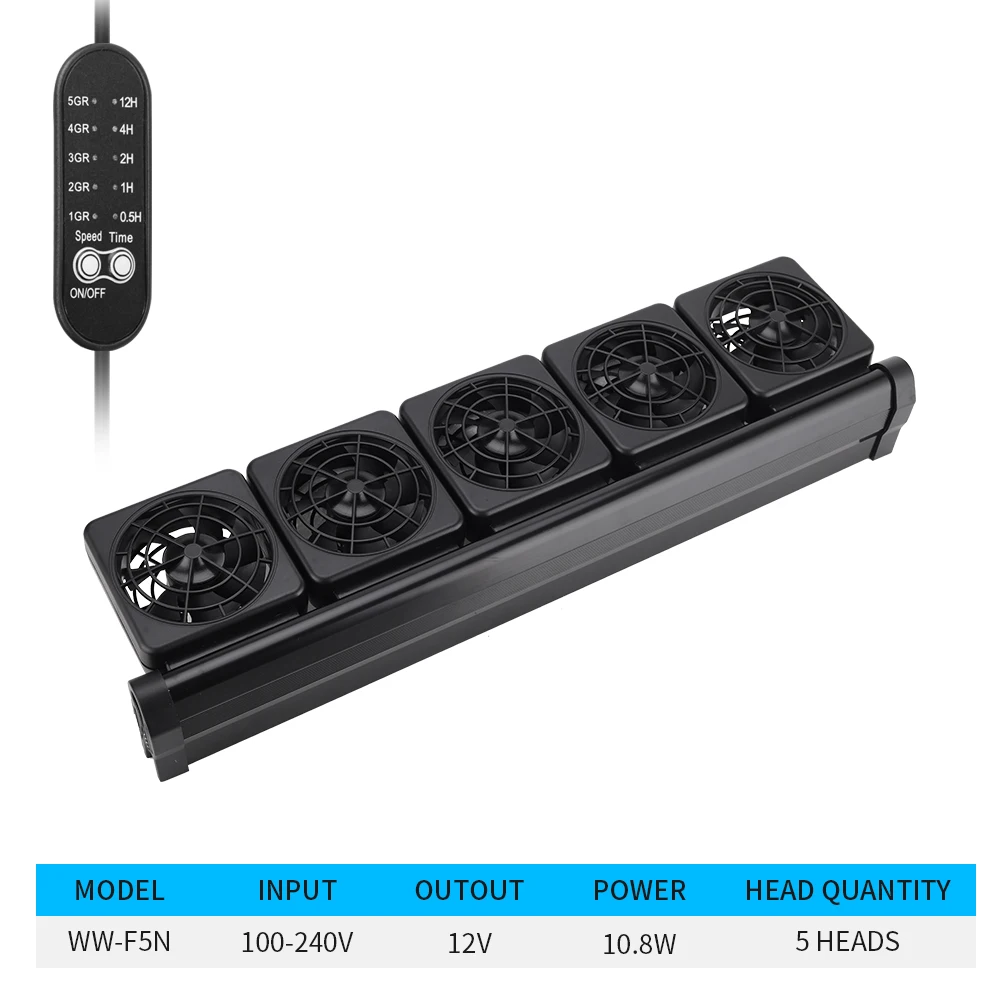 Adjustable Cooling Fan Fish Tank Heat Dissipation Cooling Fan Aquarium Farming Grass Tank Shrimp Tank - Image 10